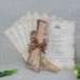 Nostalgic Invitation Card  Scroll Wedding Card Customized Foil Printing 